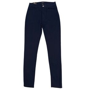 Redfox Womens Navy Blue High Rise Skinny Stretch Pants Size 3 NWT